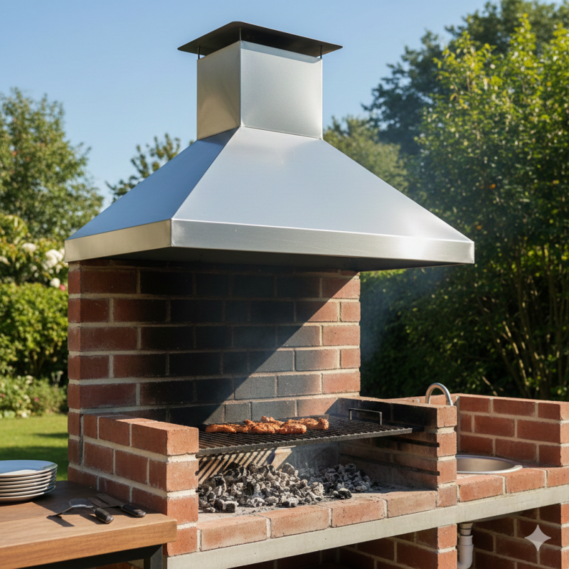 Coifa de Inox para Churrasqueira: Solução Eficaz para Ambientes Livres de Fumaça e Odores