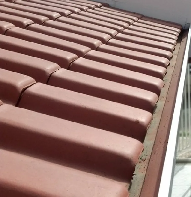 Calha galvanizada para telhado